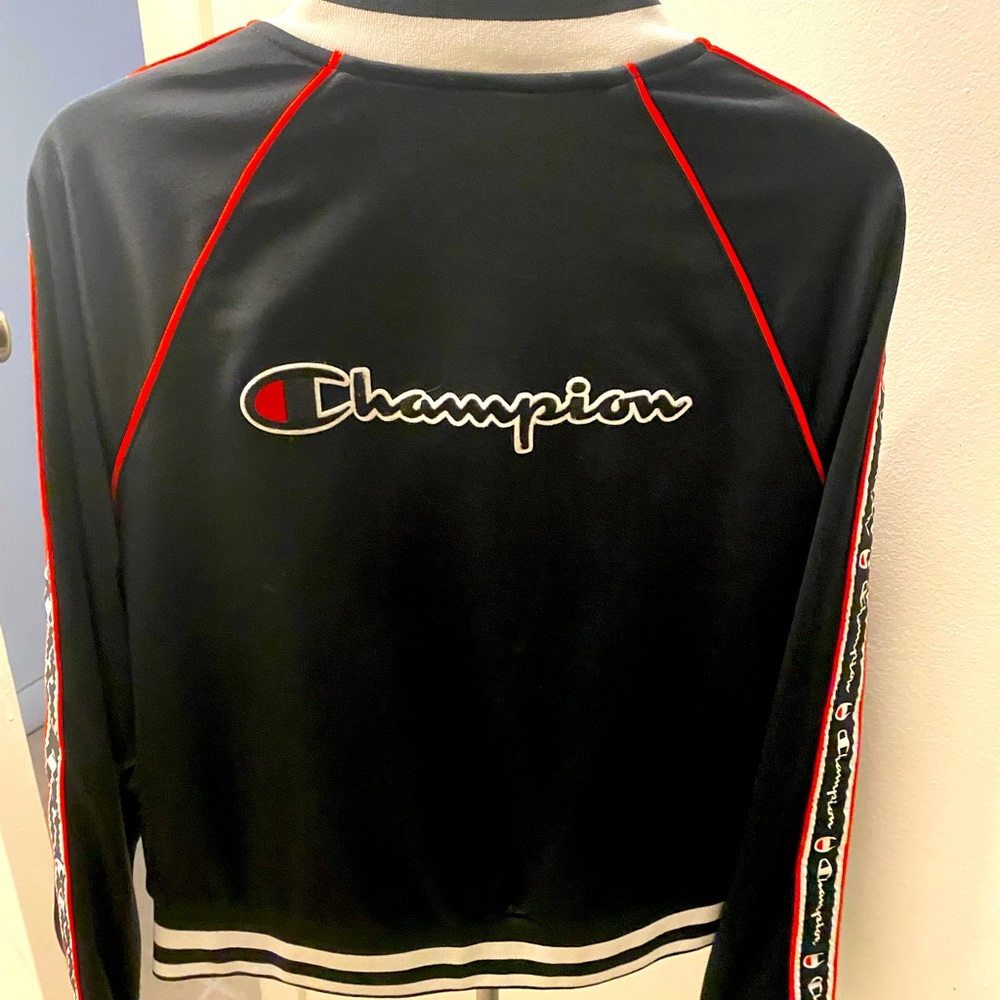 Cropped champion sweater